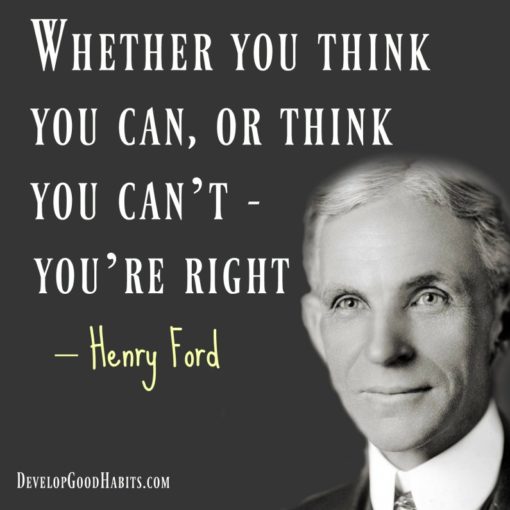 Henry Ford quote about success - Develop Good Habits