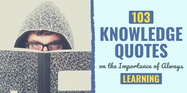 103 Knowledge Quotes on the Importance of Always Learning