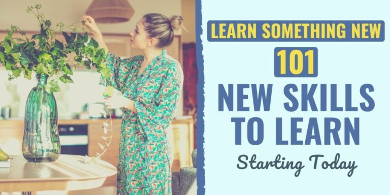 101 New Skills: Learn Something New In 2024