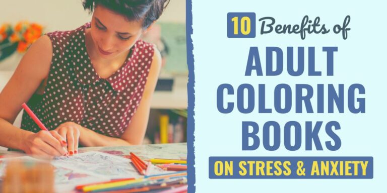 10 Benefits of Adult Coloring Books on Stress & Anxiety