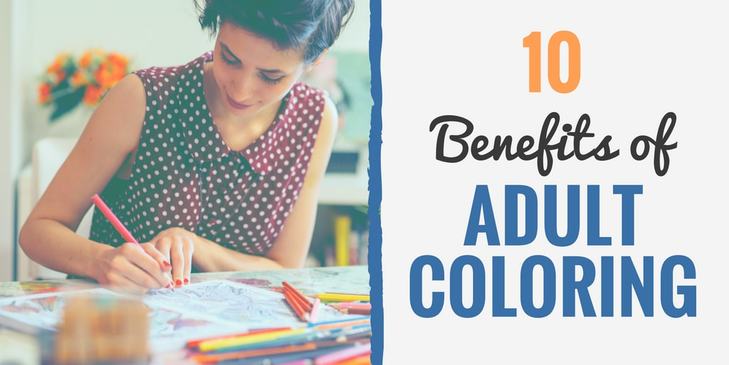 10 Benefits of Adult Coloring Books on Stress & Anxiety