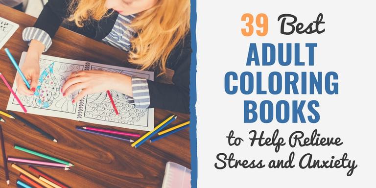 39 Best Adult Coloring Books for Relaxing & Stress Relief