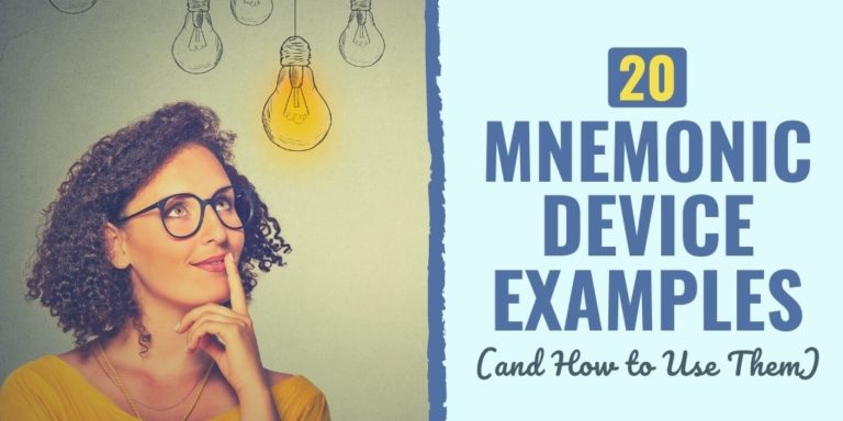 20 Mnemonic Device Examples (and How to Use Them)