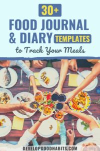 33 Food Journal & Diary Templates To Track Your Meals