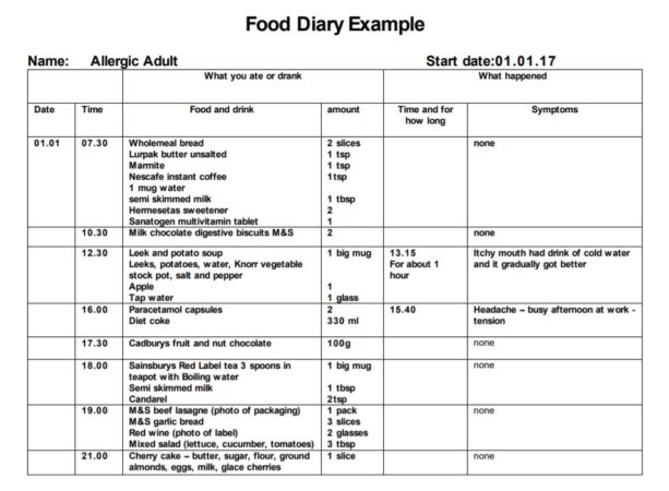 37 Food Journal & Diary Templates to Track Your Meals