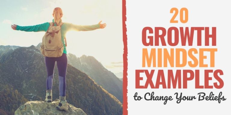 20 Growth Mindset Examples to Change Your Beliefs