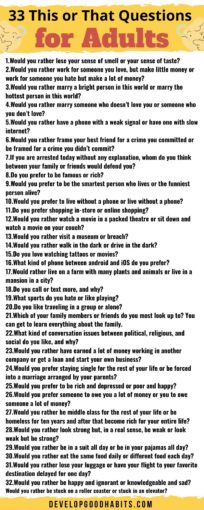 151 This or That Questions to Start a Fun Conversation