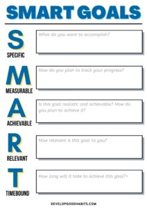 13 Free SMART Goals Templates to Edit, Download, and Print