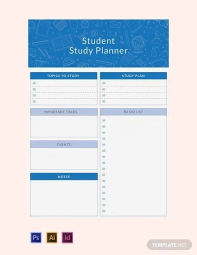 11 Free Study Plan Templates to Edit, Download, and Print