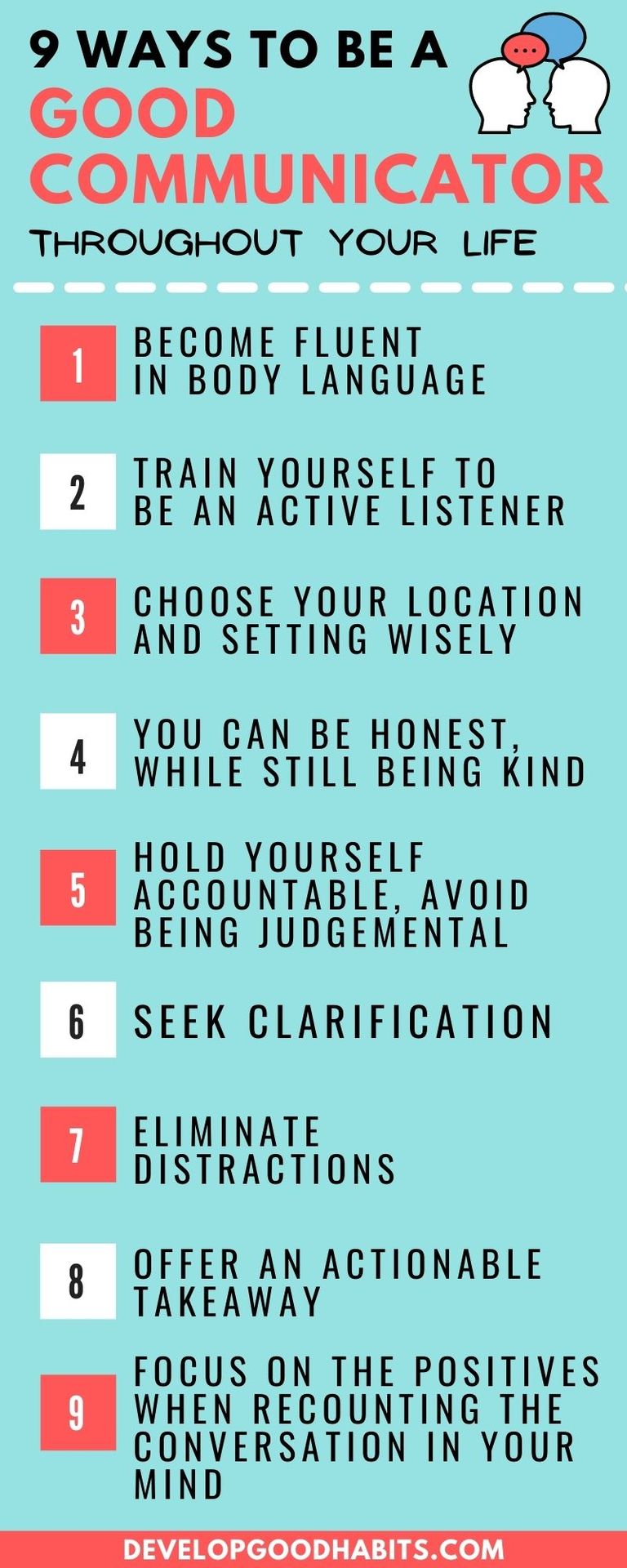 9 Ways to Be a Good Communicator Throughout Your Life