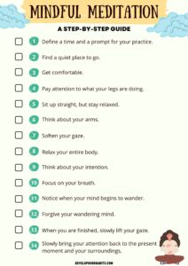 23 Mindfulness Worksheets and Templates to Live in the Present Moment