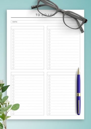 11 Printable Daily Checklist (and To Do List) Templates