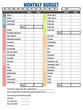 23 Budget Printables to Track Your Family's Expenses