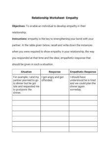 13 Printable Worksheets for All Types of Relationships