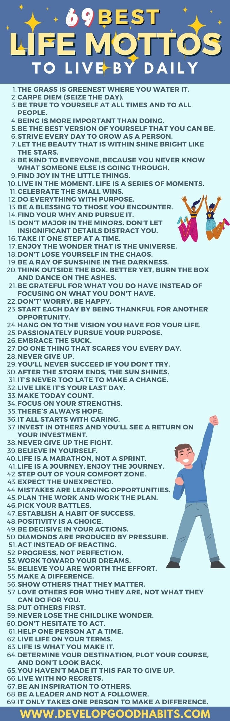 137 Best Life Mottos To Live By Daily