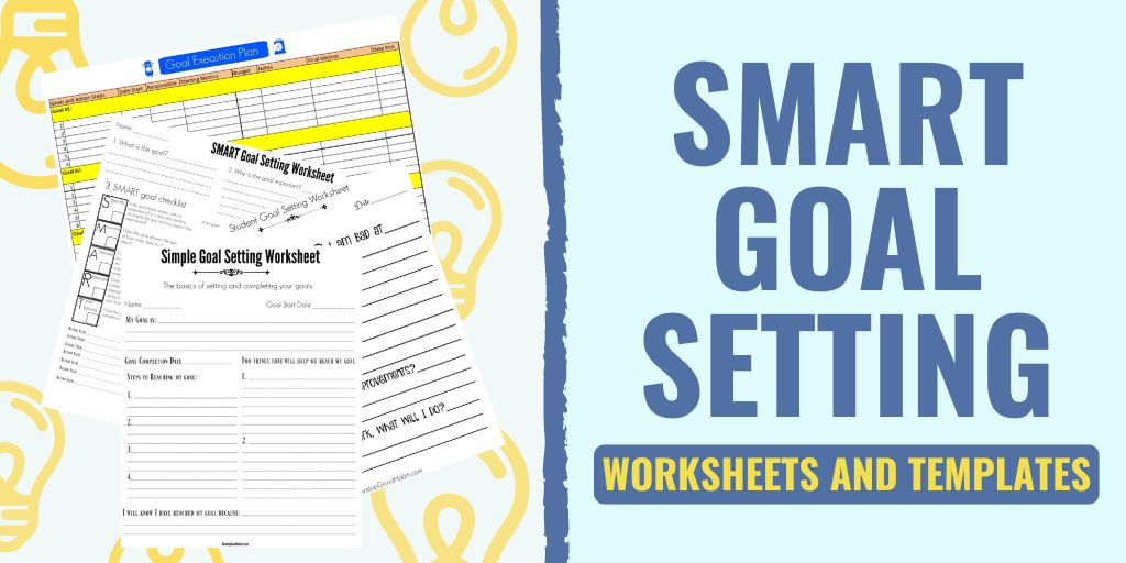 Best FREE Goal Setting Worksheets