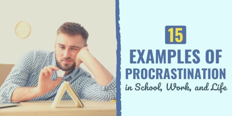 15 Examples of Procrastination in School, Work, and Life