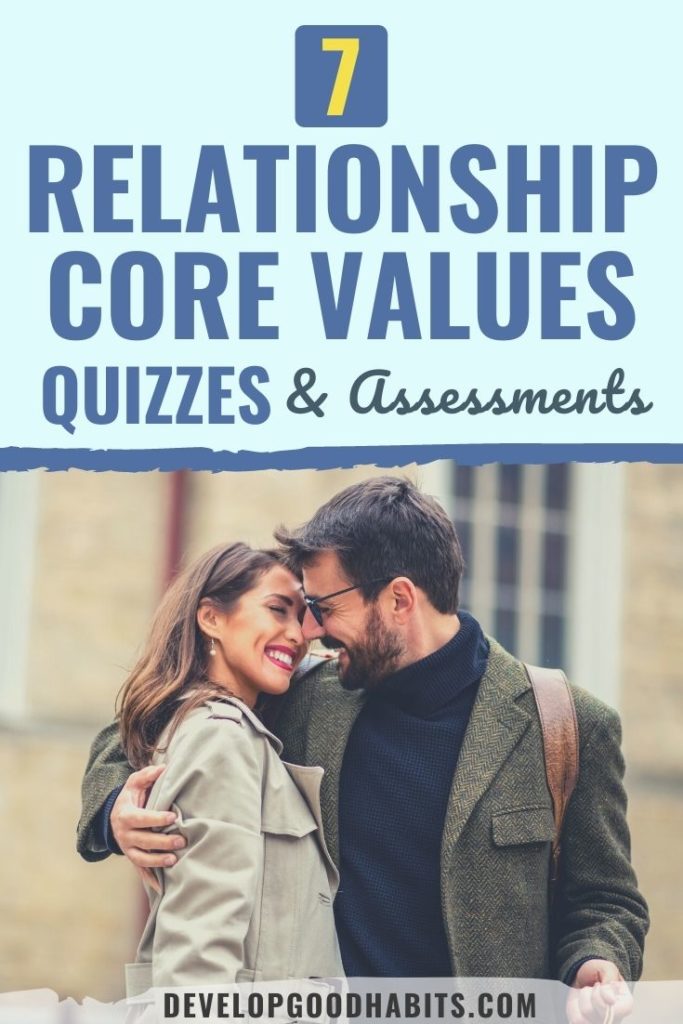 7 Relationship Core Values Quizzes Assessments