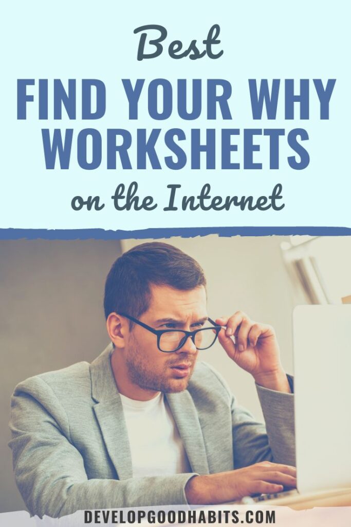 find your why worksheet | find your why examples | finding your why exercise