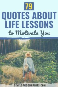 79 Quotes About Life Lessons to Motivate Your 2024