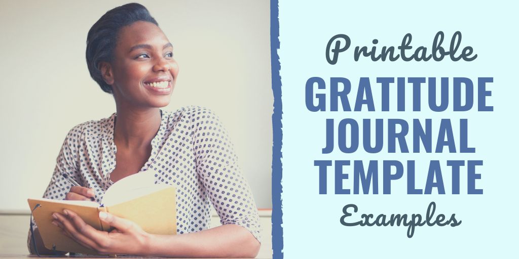 gratitude journal template | printable gratitude journal template | gratitude journal template examples