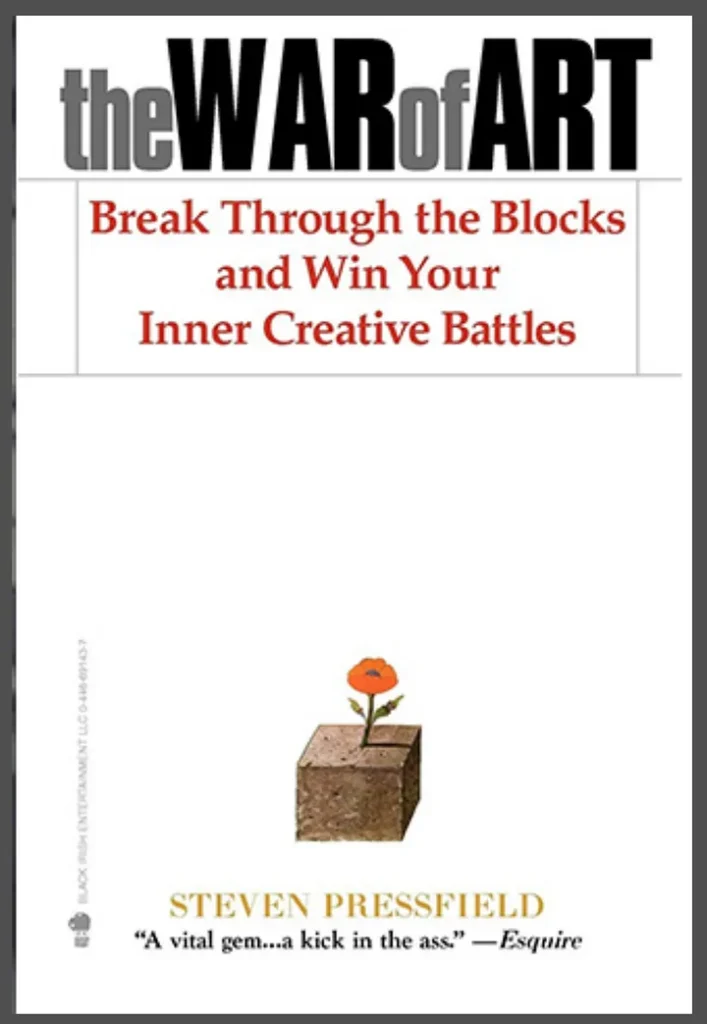 The War of Art: A Must-Read for Entrepreneurs.  Discover how Steven Pressfield’s “The War of Art” can help you overcome creative blocks and unlock entrepreneurial success. This powerful book offers strategies to combat resistance and tap into your full potential.  The War Of Art | Best Entrepreneur Books | Creative Blocks | Overcoming Resistance | Inspirational Books For Creatives | Entrepreneur Success Tips | Productivity For Entrepreneurs | Building Creativity | Self-Improvement